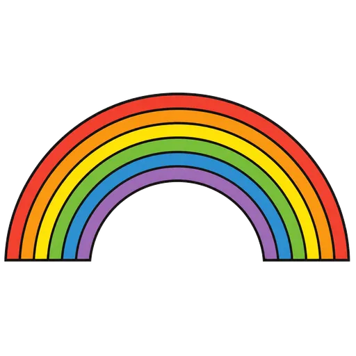 Piktogram AAK: rainbow