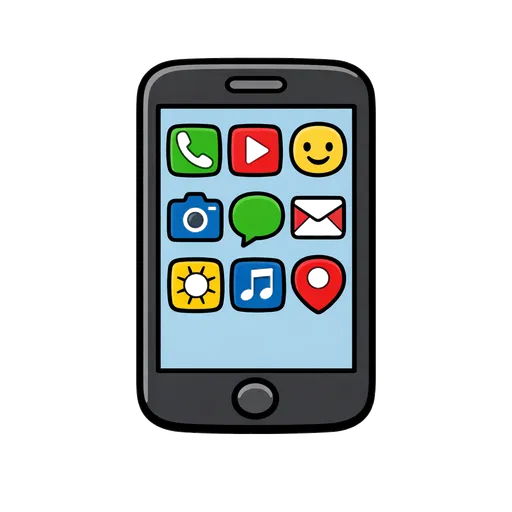 Piktogram AAC: telefon