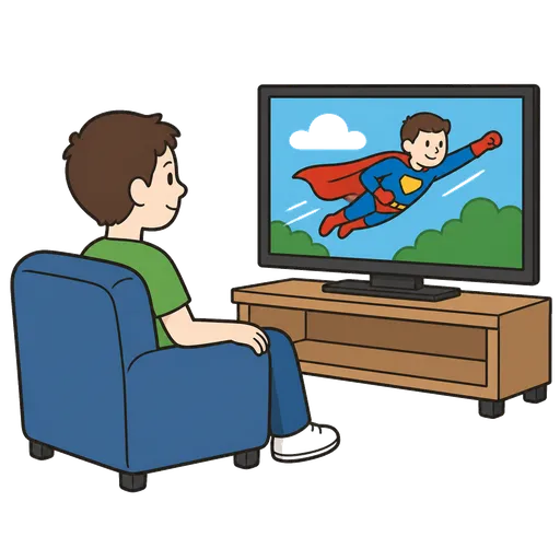 Pictogramme CAA : télévision