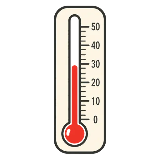 Piktogram AAC: temperatura
