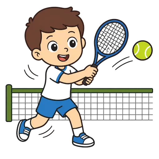 AAC pictogram: tennis