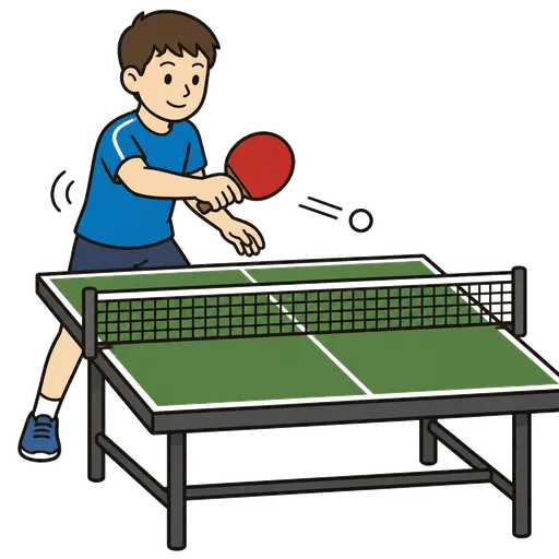 Pictogramme CAA : tennis de table