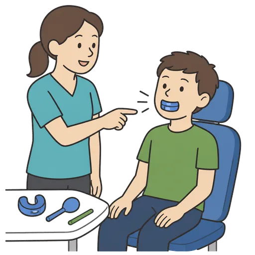 Piktogram AAC: terapia miofunkcjonalna