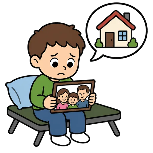 Pittogramma CAA: nostalgia di casa