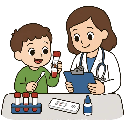 Piktogram AAC: test na boreliozę