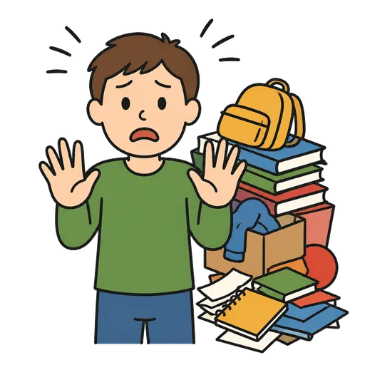 Pittogramma CAA: Troppo per me