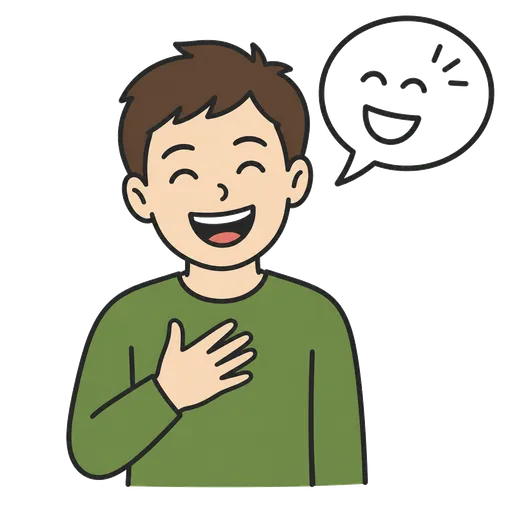 Piktogram AAC: to jest śmieszne