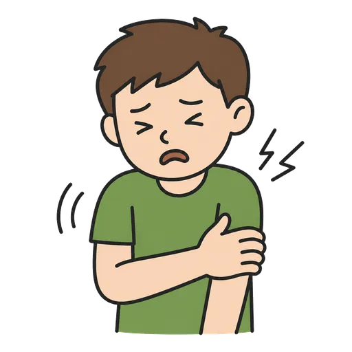 Piktogram AAC: to mnie rani