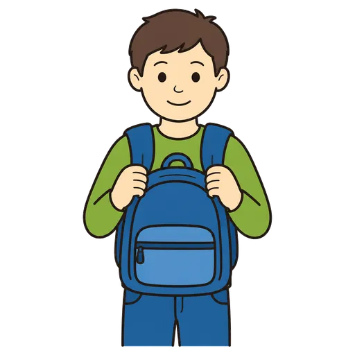 AAC pictogram: school bag