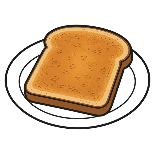Piktogram AAK: toast (opečený chléb)