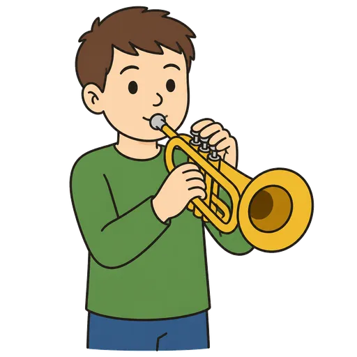 AAC pictogram: trumpet