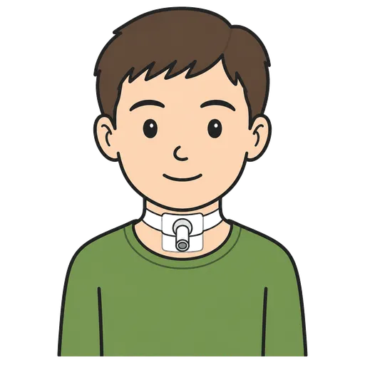 AAC-Piktogramm: Tracheostoma