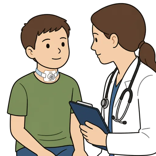 Piktogram AAC: tracheostomia