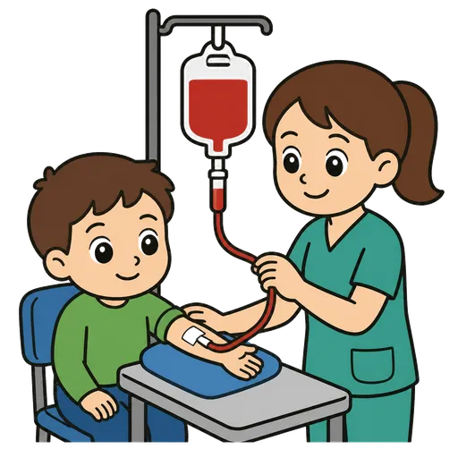 Piktogram AAC: transfuzja