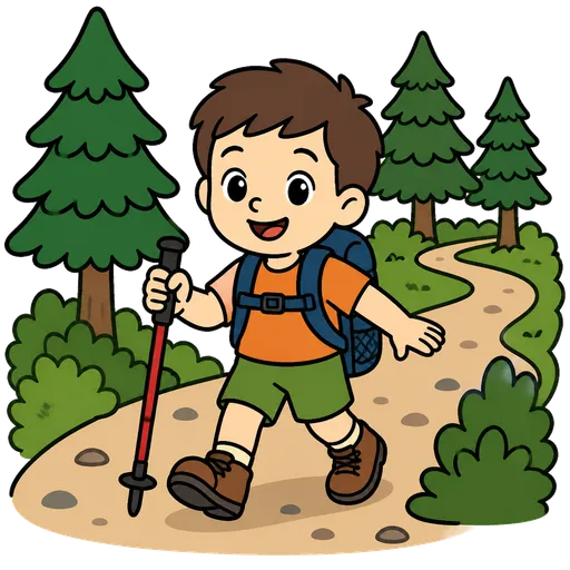 AAC-Piktogramm: Wandern