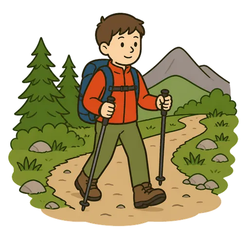 AAC-Piktogramm: trekking