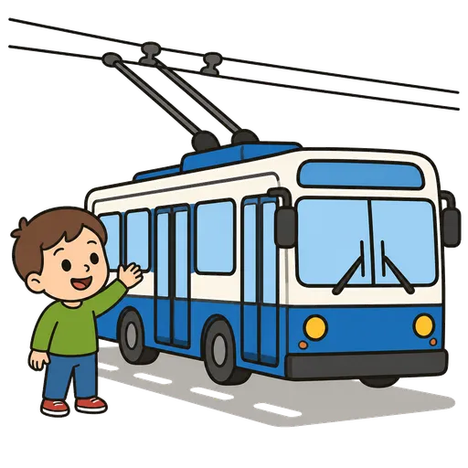 Piktogram AAK: trolejbus