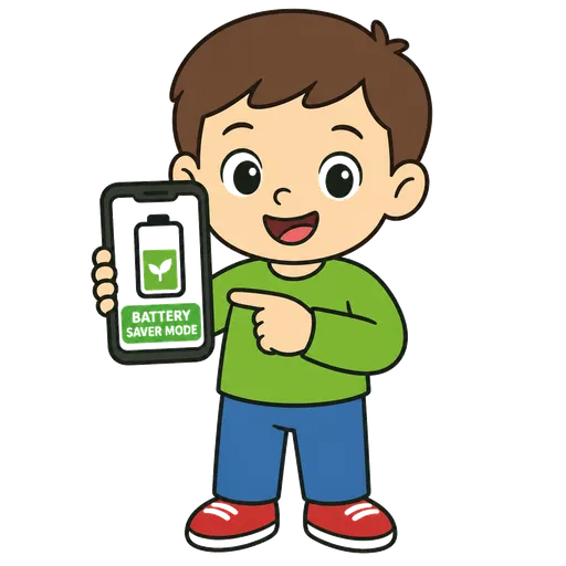 Piktogram AAC: tryb oszczędzania baterii