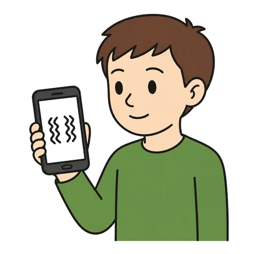 Pictograma CAA: modo de vibración