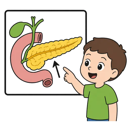 Pittogramma CAA: pancreas