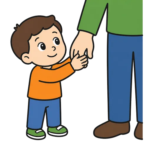 Pittogramma CAA: tienimi la mano