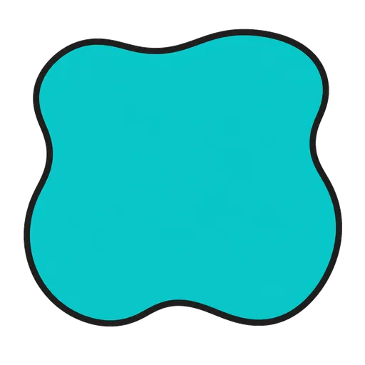 Piktogram AAC: turkusowy