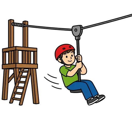 Pittogramma CAA: zipline