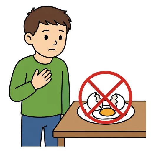 AAC-Piktogramm: Eiallergie