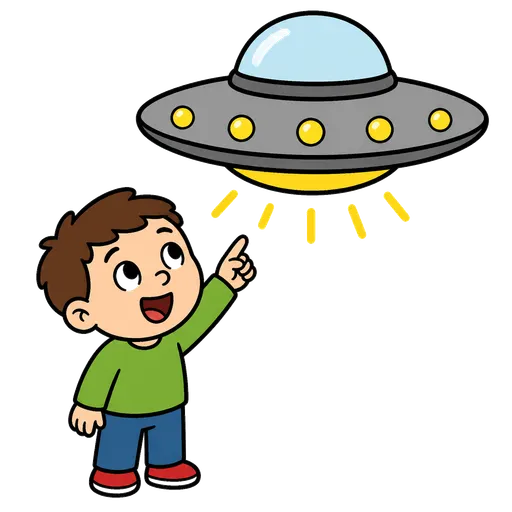 Piktogram AAC: ufo