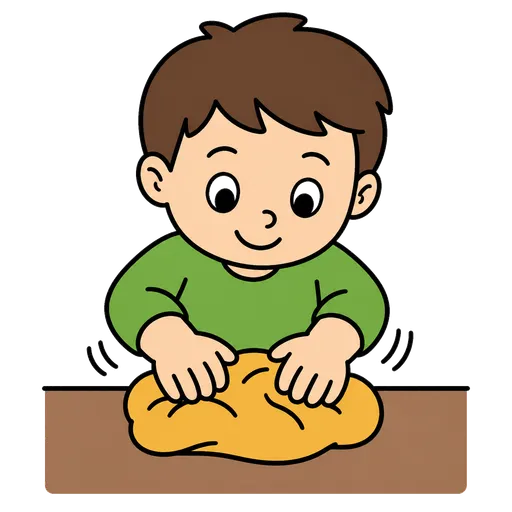 Pittogramma CAA: impastare la pasta
