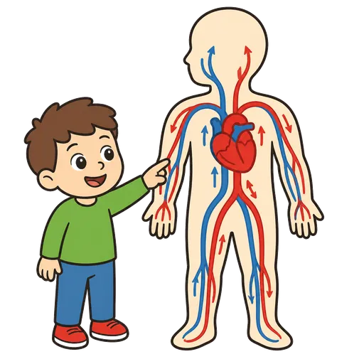 Pittogramma CAA: sistema circolatorio