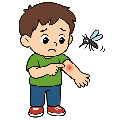AAC-Piktogramm: Insektenstich