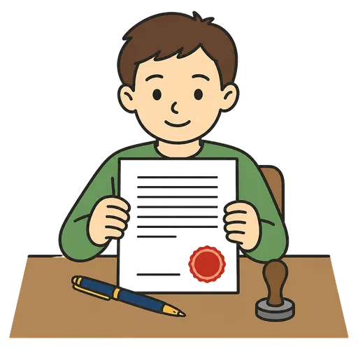 Piktogram AAK: contract