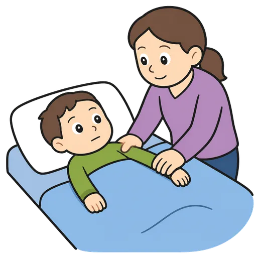 Pictograma CAA: inmovilización