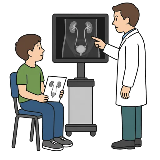 AAC-Piktogramm: Urographie