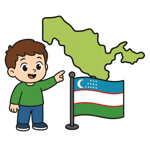 Piktogram AAC: Uzbekistan