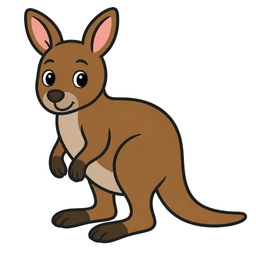 AAC-Piktogramm: Wallabie