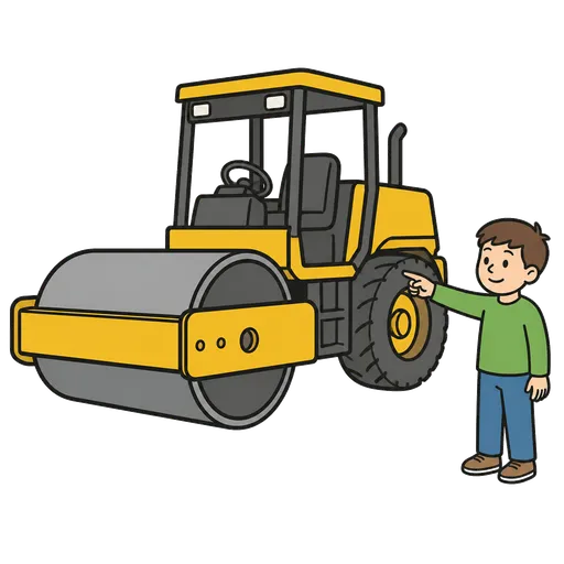 Pittogramma CAA: road roller