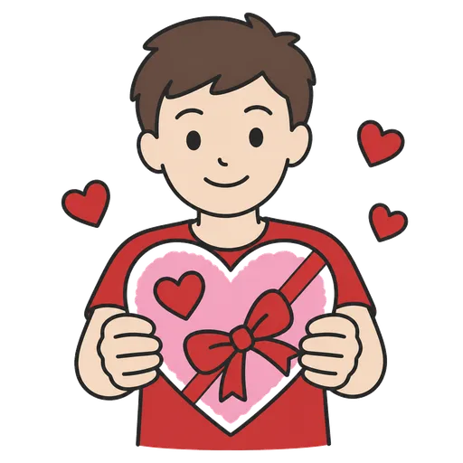 Piktogram AAK: Valentínsky deň