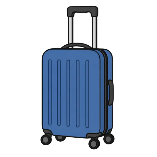 Piktogram AAK: rolling suitcase
