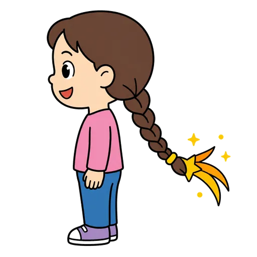 Pictograma CAA: trenza de cometa