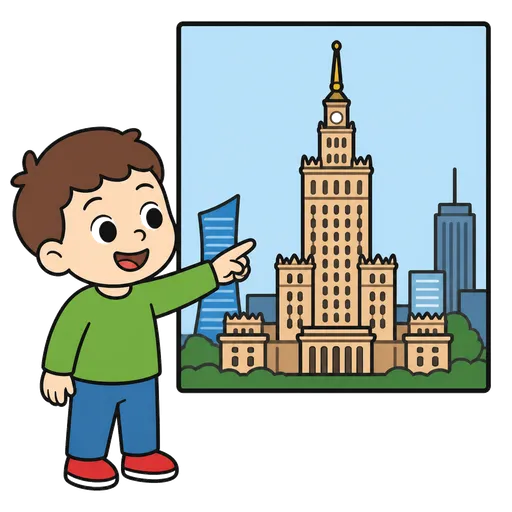 Piktogram AAC: Warszawa