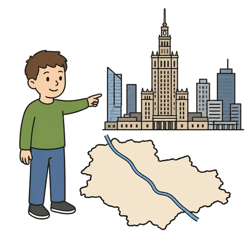Piktogram AAC: Warszawa
