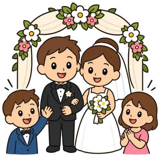 Pictogramme CAA : mariage