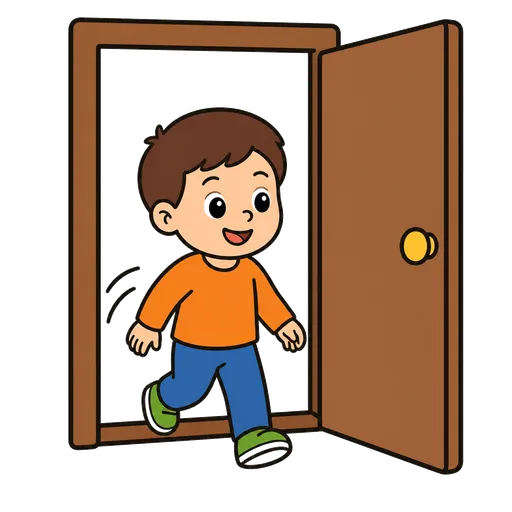 Pictograma CAA: entrar