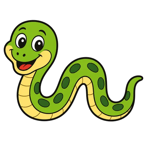 Pittogramma CAA: creatura simile a un serpente