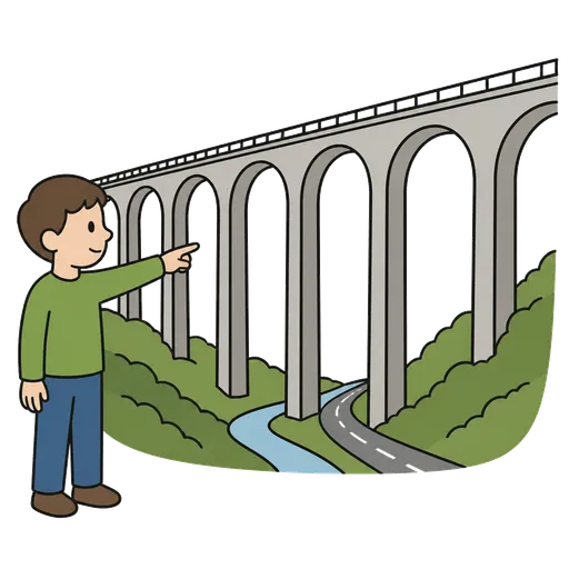 AAC-Piktogramm: Viadukt