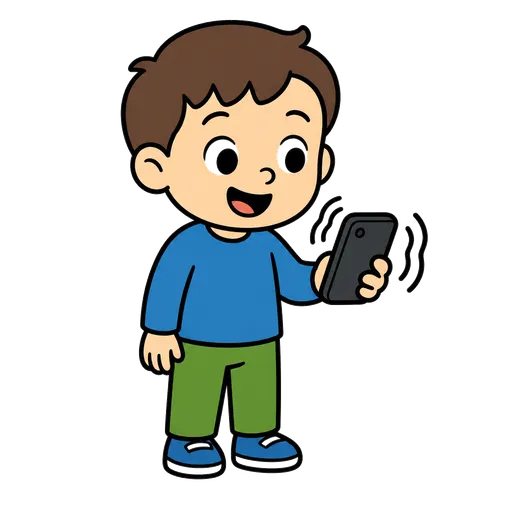 Piktogram AAC: wibracja