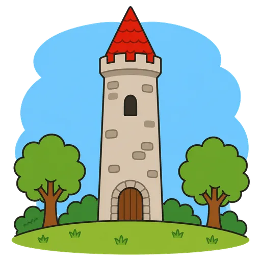 Piktogram AAC: wieża