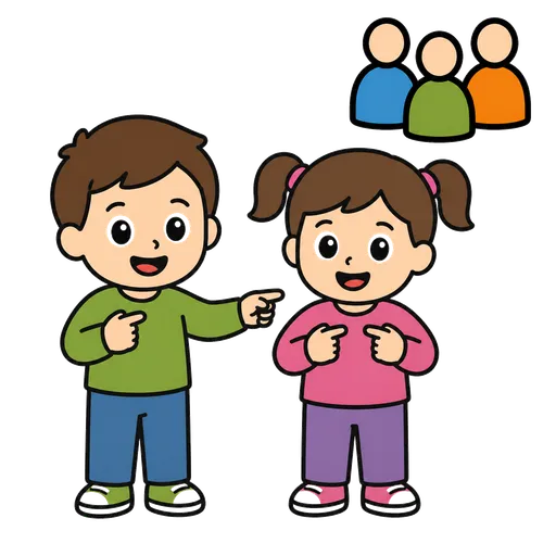 Pictograma CAA: nosotros/as